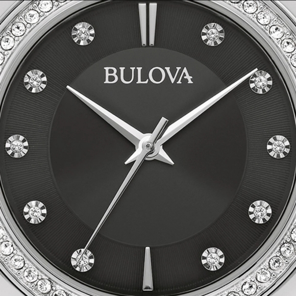 ***BRAND NEW*** Bulova Classic Crystal Stainless Steel Quartz Ladies Watch - Picture 2 of 12